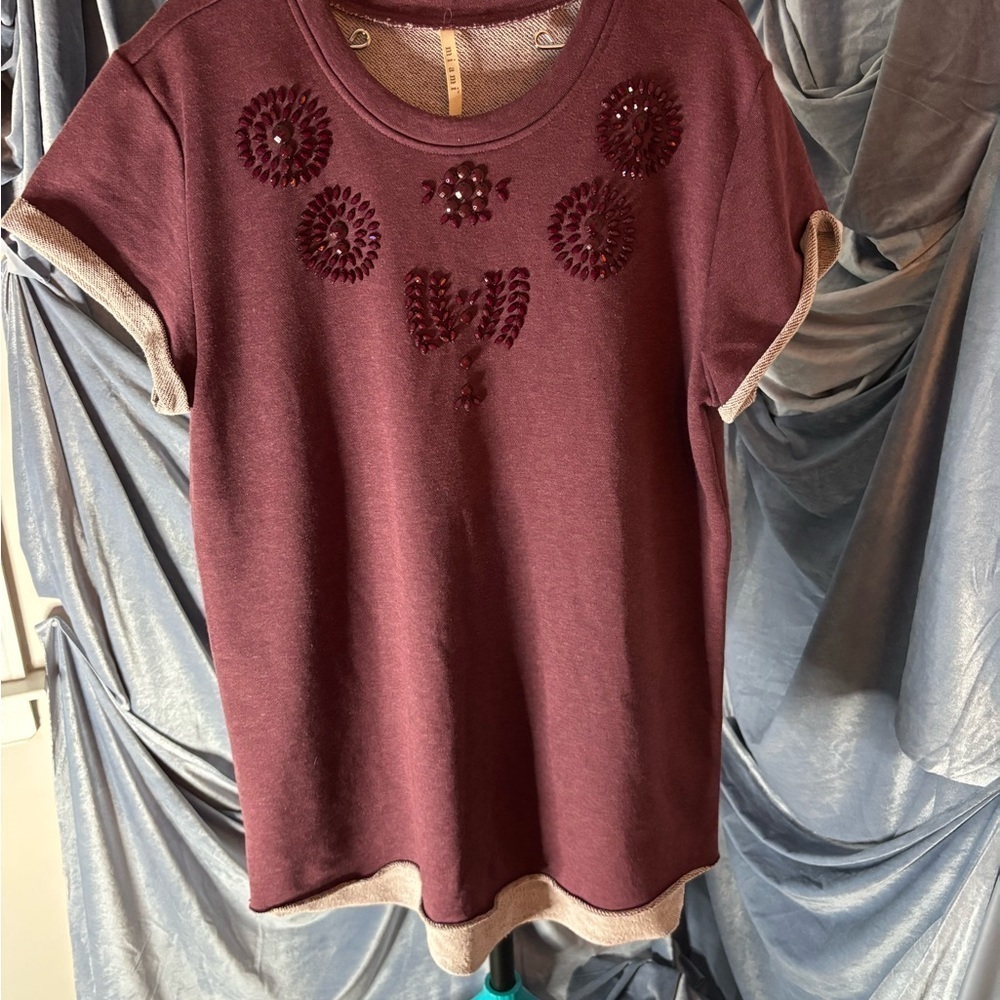 Miami purple sweatshirt dress size medium - Picture 6 of 10